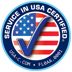 Service in USA Certified